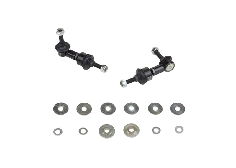 Whiteline 89-98 Nissan 240SX S13 &amp; S14 Front Swaybar link kit-adjustable ball end links - KLC107