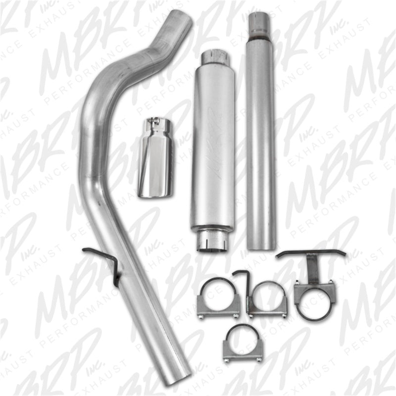 MBRP 1999-2004 Ford F-250/350 V-10 Cat Back 4 Single Side - S5206AL