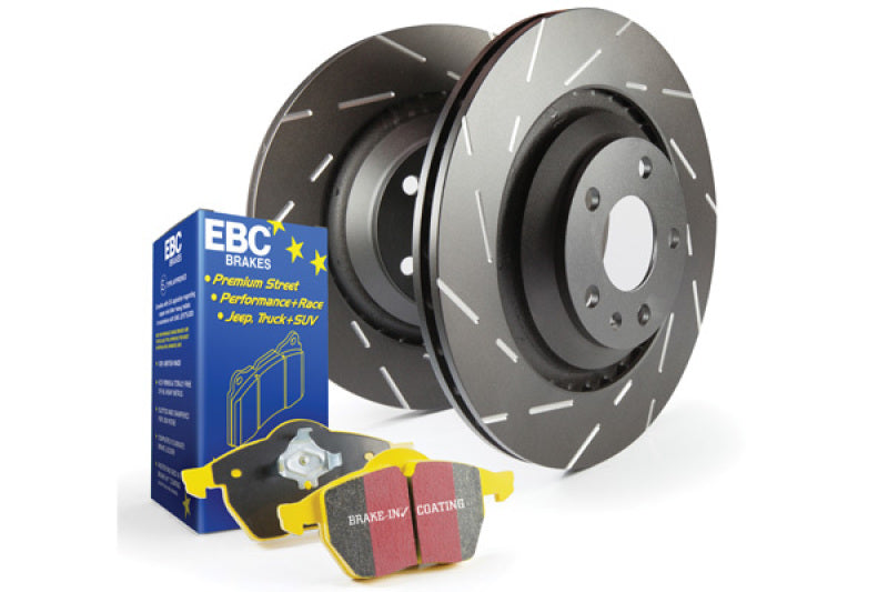 EBC S9 Kits Rear Yellowstuff Pads and USR Rotors - 16-18 Focus RS - S9KR1521