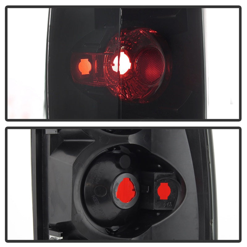 Spyder Cadillac Escalade 02-06 Euro Tail Lights Black Smoke ALT-YD-CE02-BSM