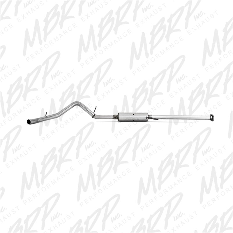 MBRP 2007-2008 Chev/GMC 1500 CC EC 6ft6in bed 4.8/5.3L 3in Cat Back Single Side AL P Series Exhaust - S5036P