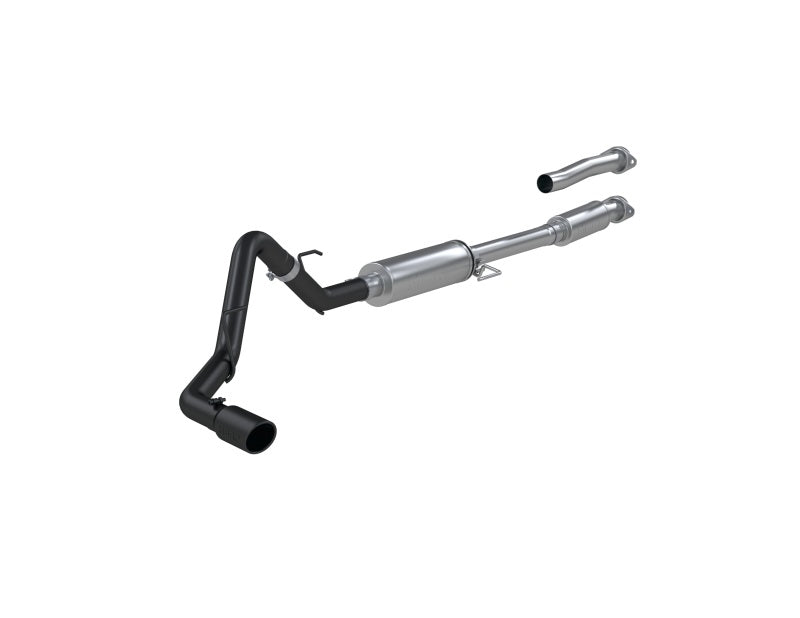 MBRP 2021+ Ford F-150 2.7L/ 3.5L Ecoboost 5.0L Single Side 3in Black Coated Catback Exhaust - S5211BLK