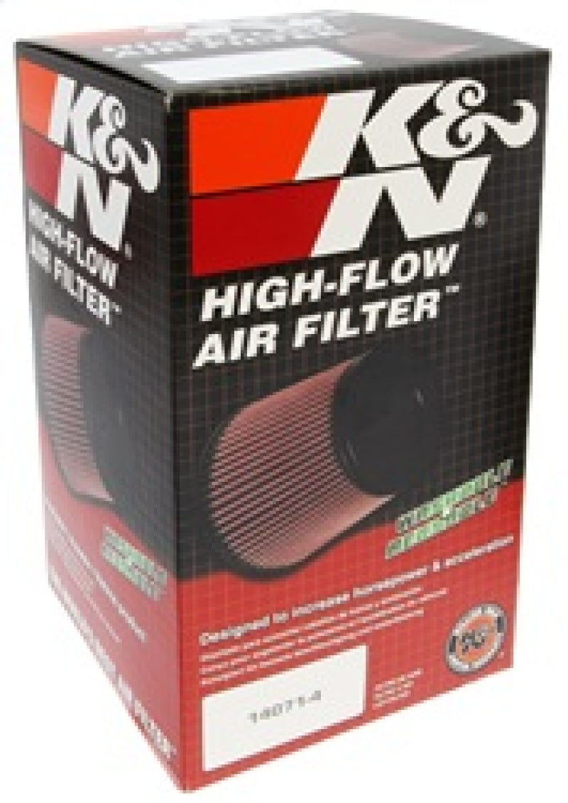 K&amp;N Universal Round Tapered Filter 3 inch FLG / 5 inch Bottom / 4 inch Top / 7 7/8 inch Height