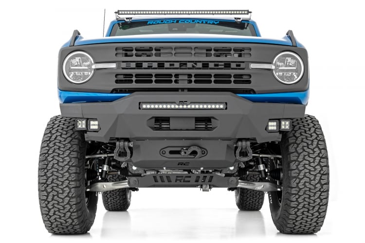 Rough Country - Front Bumper High Clearance | Ford Bronco 4WD (2021-2023)