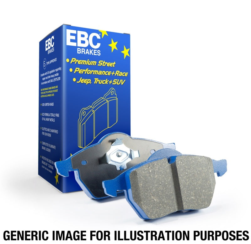 EBC 12-18 Ford Focus ST Bluestuff Front Brake Pads - DP52145NDX