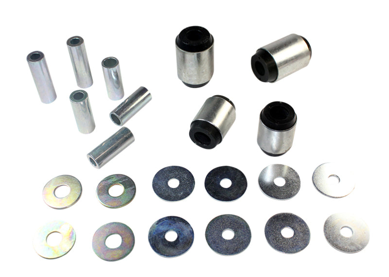 Whiteline Plus 02-09 Lexus GX470 / 06+ Toyota FJ Cruiser Fr C/A - Lwr Inner Front &amp; Rear Bushing Kit - W53312