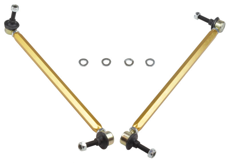 Whiteline 10+ Chevy Camaro FR Coupe Front Sway Bar - Link Assy H/D Adj Steel Ball (360mm C to C) - KLC178