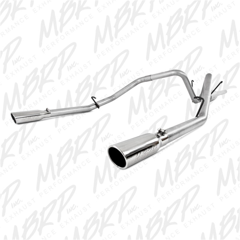 MBRP 2006-2008 Dodge Ram Hemi 1500 5.7L SC/CC-SB Cat Back Dual Split Rear - S5126AL