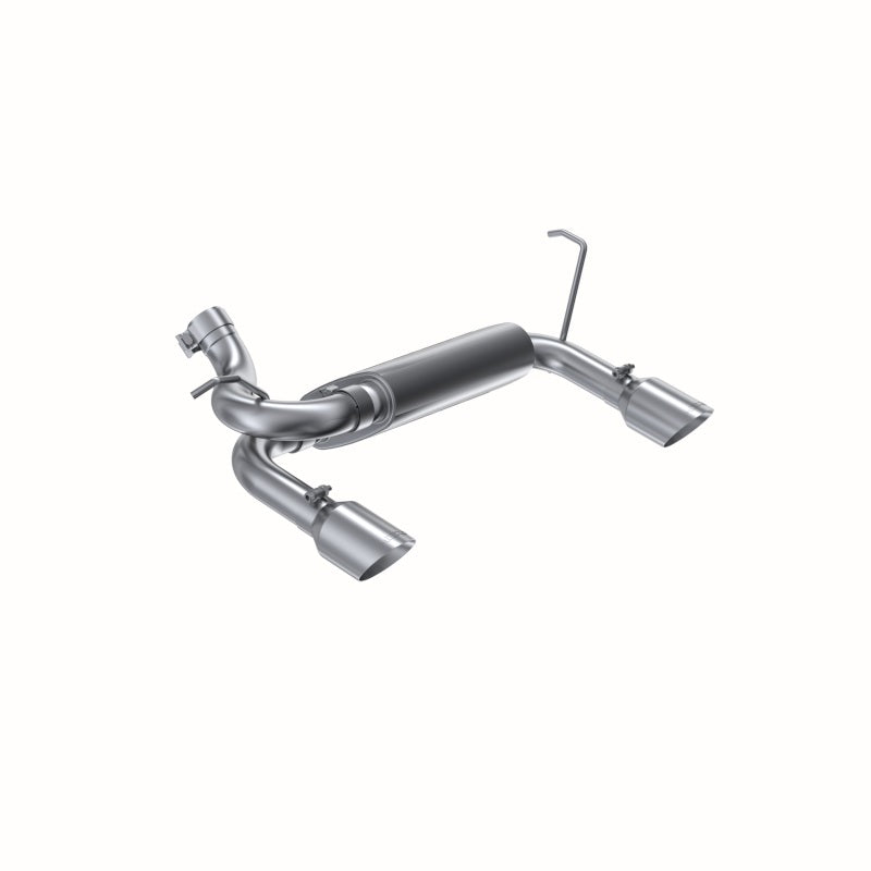 MBRP 07-14 Jeep Wrangler/Rubicon 3.6L/3.8L V6 Axle-Back Dual Rear Exit Aluminum Performance Exhuast - S5528AL