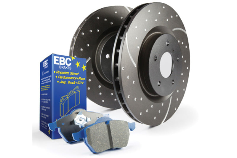 EBC S6 Kits Bluestuff Pads and GD Rotors - S6KF1261