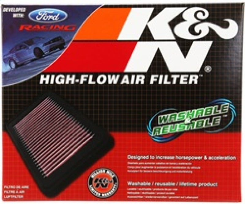 K&amp;N 10 Ford Mustang GT 4.6L-V8 Drop In Air Filter