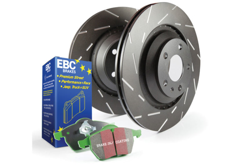 EBC S2 Kits Greenstuff Pads and USR Rotors - S2KR2323