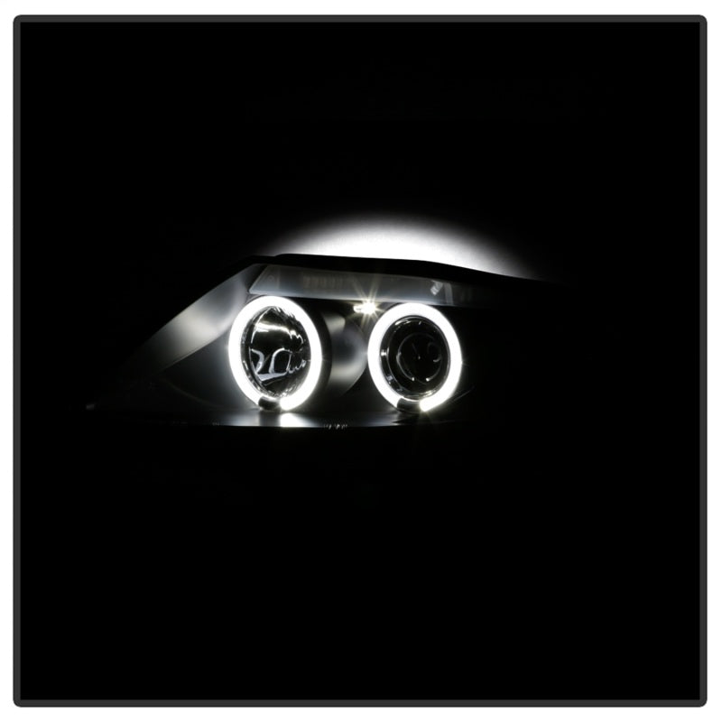 Spyder BMW Z4 03-08 Projector Headlights Xenon/HID Model Only - LED Halo Black PRO-YD-BMWZ403-HID-BK