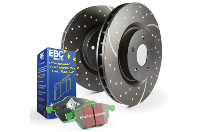 EBC S3 Kits Greenstuff Pads and GD Rotors - S3KF1332