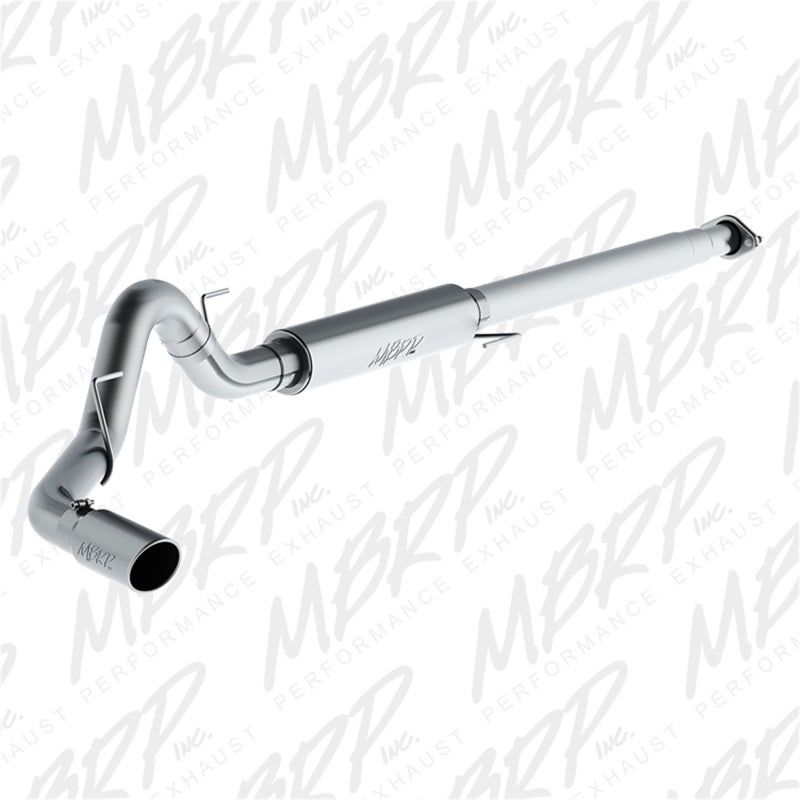 MBRP 2015 Ford F-150 2.7L / 3.5L EcoBoost 4in Cat Back Single Side T409 Exhaust System - S5259409