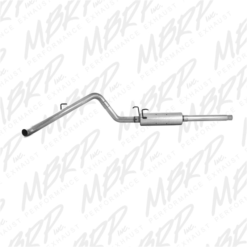 MBRP 2004-2005 Dodge Ram Hemi 1500 5.7L SC/CC-SB Cat Back Single Side AL P Series Exhaust - S5104P