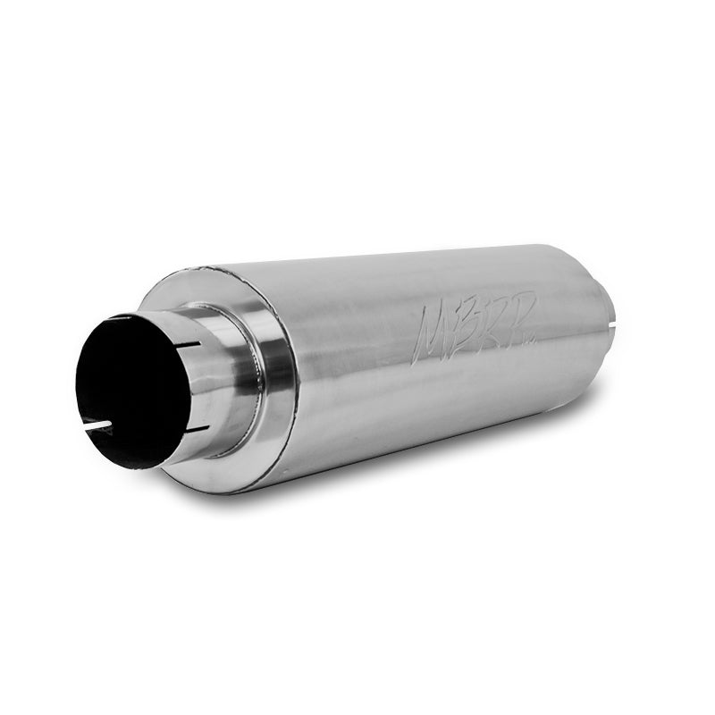 MBRP Universal Quiet Tone Muffler 5in Inlet /Outlet 8in Dia Body 31in Overall - M2220S