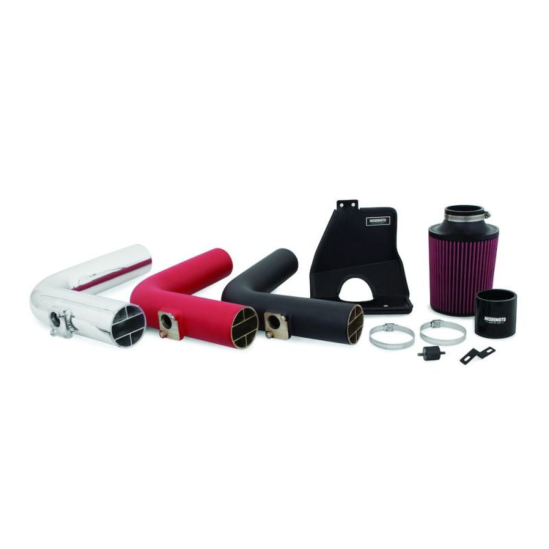 Mishimoto 08+ Subaru WRX/STi Performance Cold Air Intake Kit - Wrinkle Red - MMAI-STI-08WRD