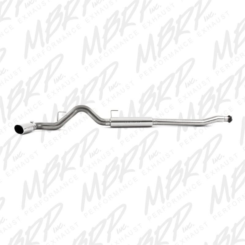 MBRP 11-13 Ford F-150 3.5L V6 EcoBoost 4in Cat Back Single Side T409 Exhaust System - S5248409