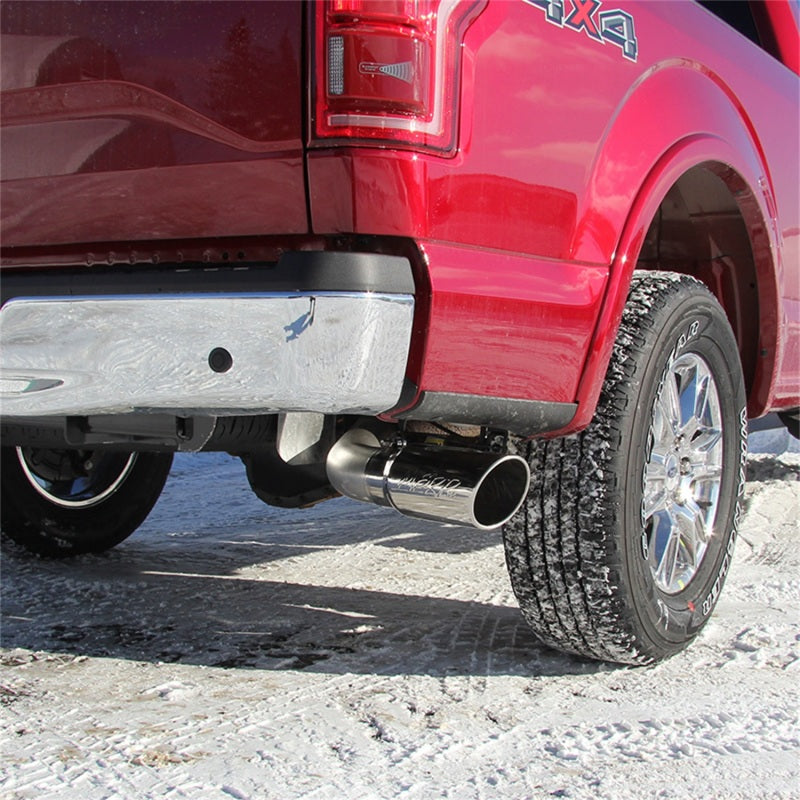 MBRP 2015 Ford F-150 2.7L / 3.5L EcoBoost 4in Cat Back Single Side T304 Exhaust System - S5259304