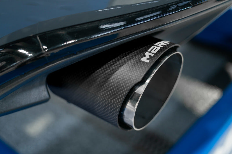 MBRP 19-21 VW Jetta GLI T304 SS 3in Cat-Back Dual Split Rear Exit Exhaust - Carbon Fiber Tips - S46083CF