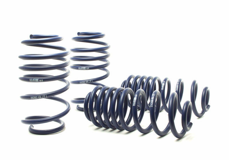 H&amp;R 05-10 Volkswagen Jetta/Jetta Sportwagen 2.5L/1.9L TDI/2.0T MK5 Race Spring - 54751-88