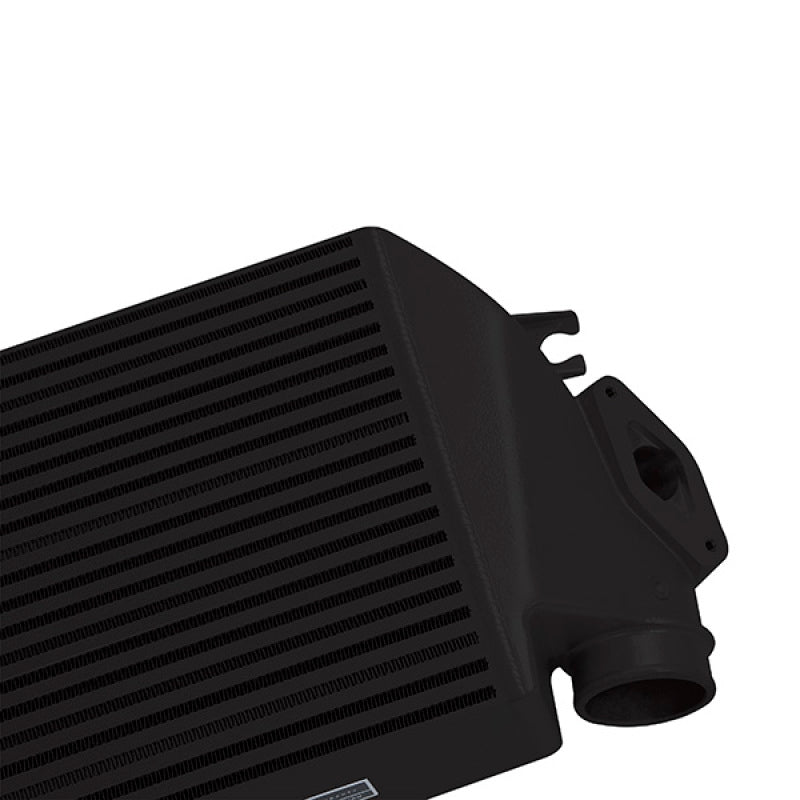 Mishimoto 08-14 Subaru WRX Top-Mount Intercooler Kit - Powder Coated Black &amp; Black Hoses - MMTMIC-WRX-08BKBK