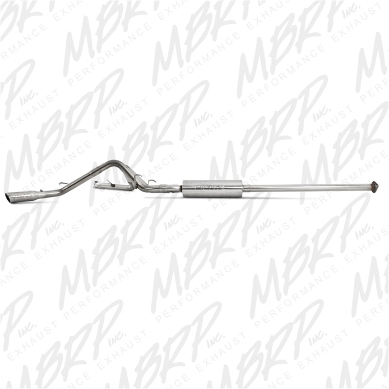 MBRP 05-13 Toyota Tacoma 4.0L EC/CC Dual Split Side T409 Cat Back Exhaust - S5328409