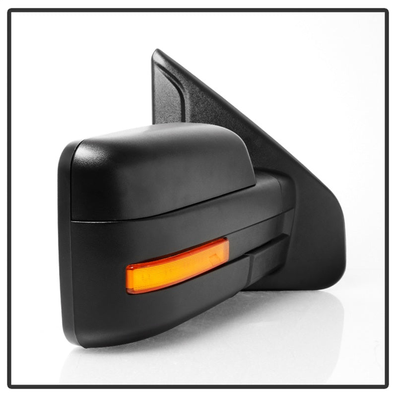 xTune 04-06 Ford F-150 Heated Amber Seq LED Signal OEM Pwr Mirrors (Pair) (MIR-03FF04-G2-PW-RAM-SET)