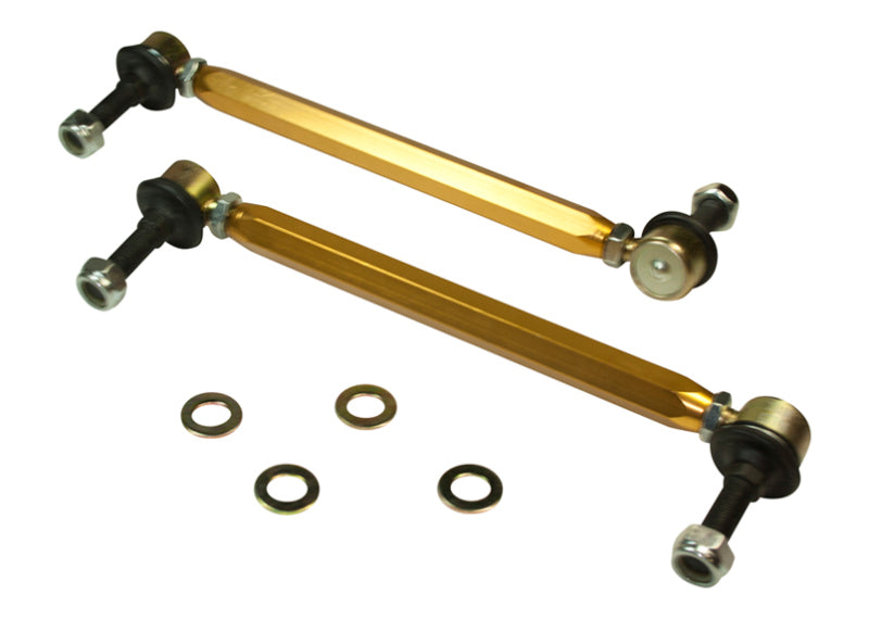 Whiteline Universal Sway Bar - Link Assembly Heavy Duty Adjustable Steel Ball - KLC180-255