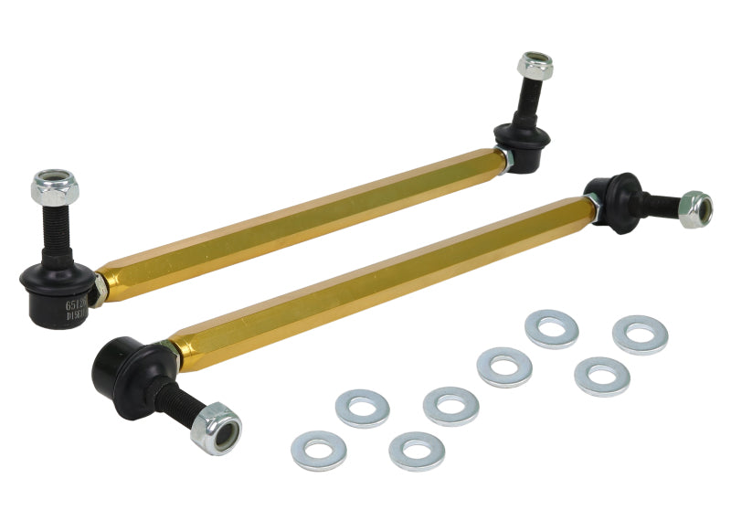 Whiteline 10-16 Hyundai Genesis Coupe Front Sway Bar Links - KLC201