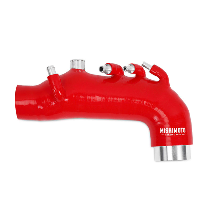 Mishimoto 08 Subaru WRX Red Silicone Induction Hose - MMHOSE-SUB-08IHRD