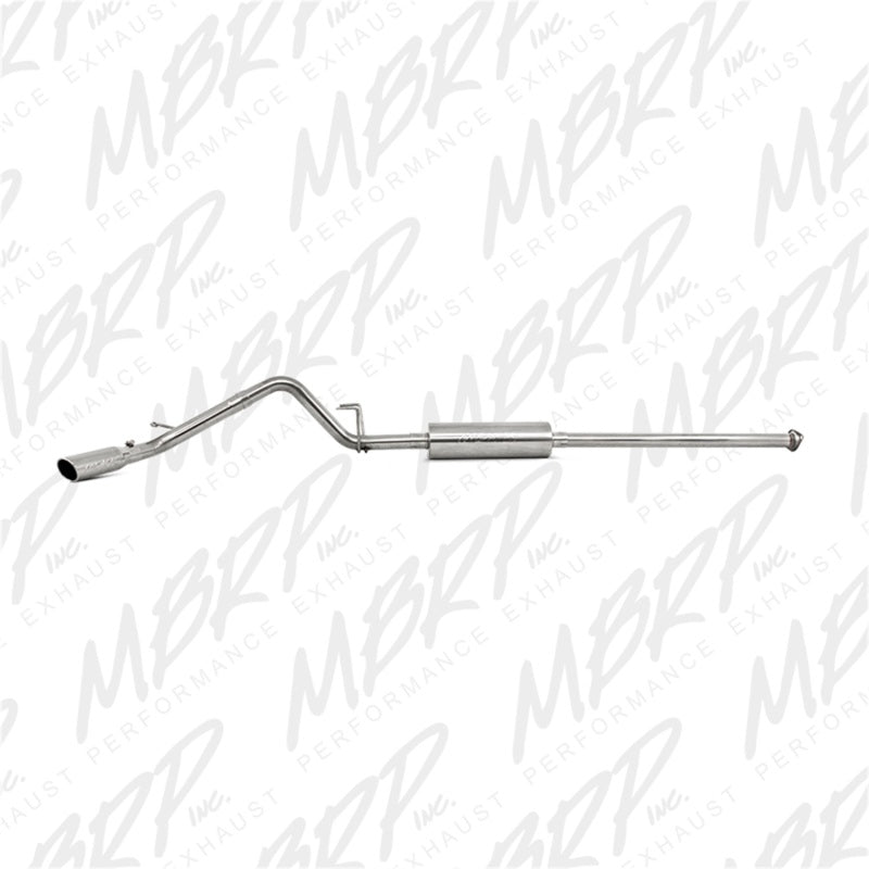 MBRP 05-13 Toyota Tacoma 4.0L EC/CC Cat Back Single Exit Aluminized Exhaust - S5326AL