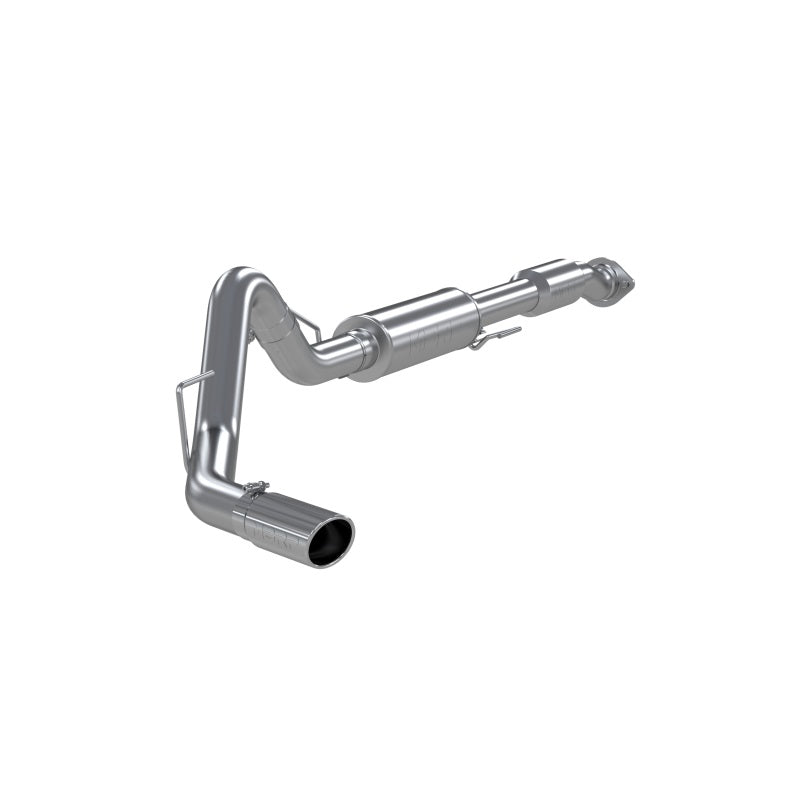 MBRP 11-13 Ford F150 SVT Raptor 6.2L EC-SB/CC-SB 3.5in Cat Back Single Exit Alum Exhaust System - S5228AL