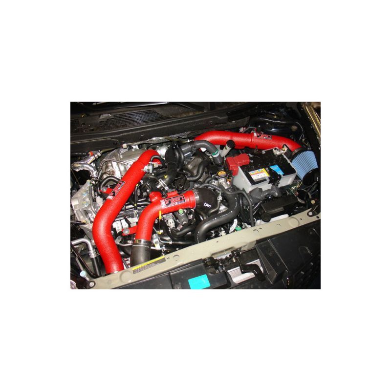 Injen 11-15 Nissan Juke 1.6L Nismo Turbo Upper Intercooler Piping Kit - Wrinkle Red - SES1900ICPWR