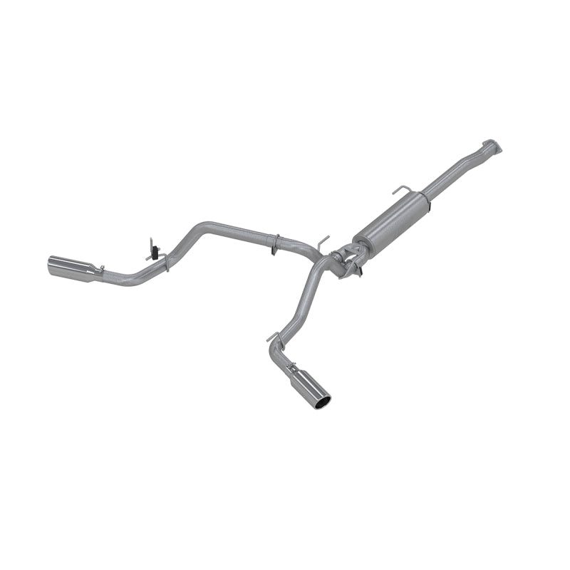 MBRP 2016 Toyota Tacoma 3.5L EC/CC Cat Back Dual Split Exit Alum Exhaust - S5340AL