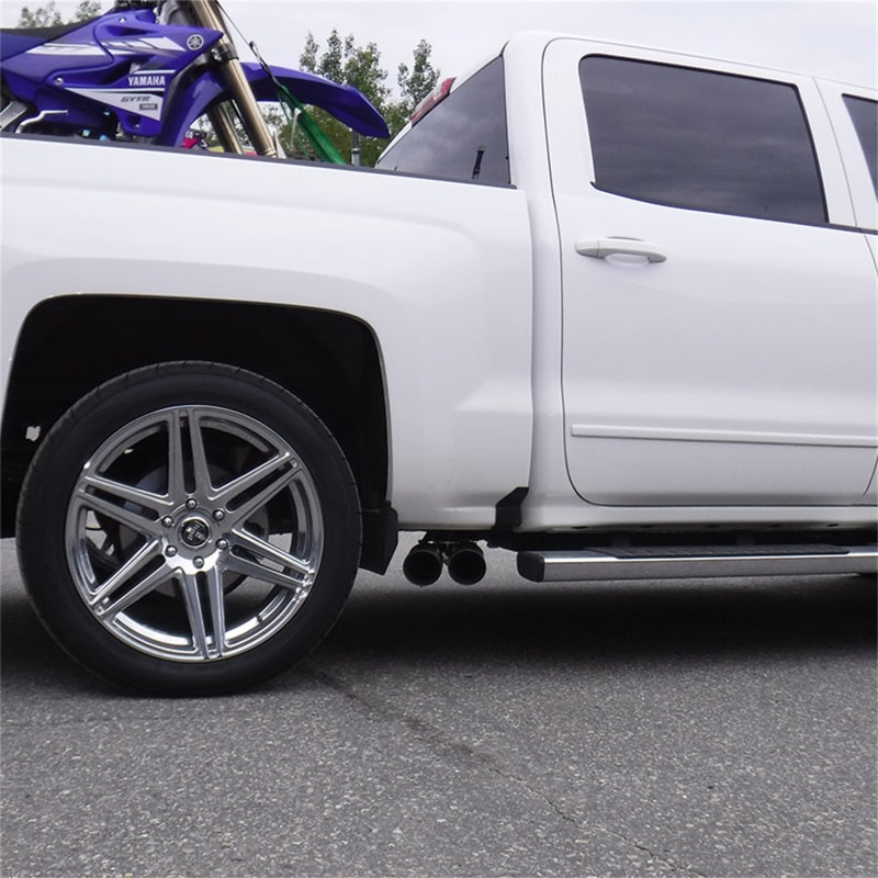 MBRP 09+ Chevrolet Silverado 1500 3in Cat Back Pre-Axle Dual Outlet w/ 4in Tip - AL - S5081AL