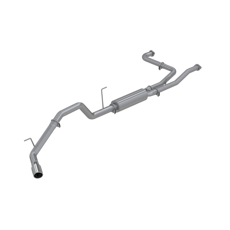 MBRP 2007-2009 Nissan Titan 5.6L EC/CC Cat Back Single Side - S5404AL