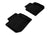 3D MAXpider 2012-2019 Subaru Impreza/XV Crosstrek/WRX/Sti Kagu 2nd Row Floormats - Black - ACEL1SB00821509