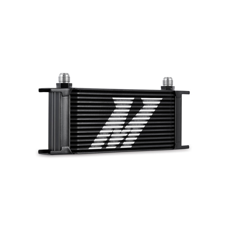 Mishimoto Universal 16 Row Oil Cooler - Black - MMOC-16BK