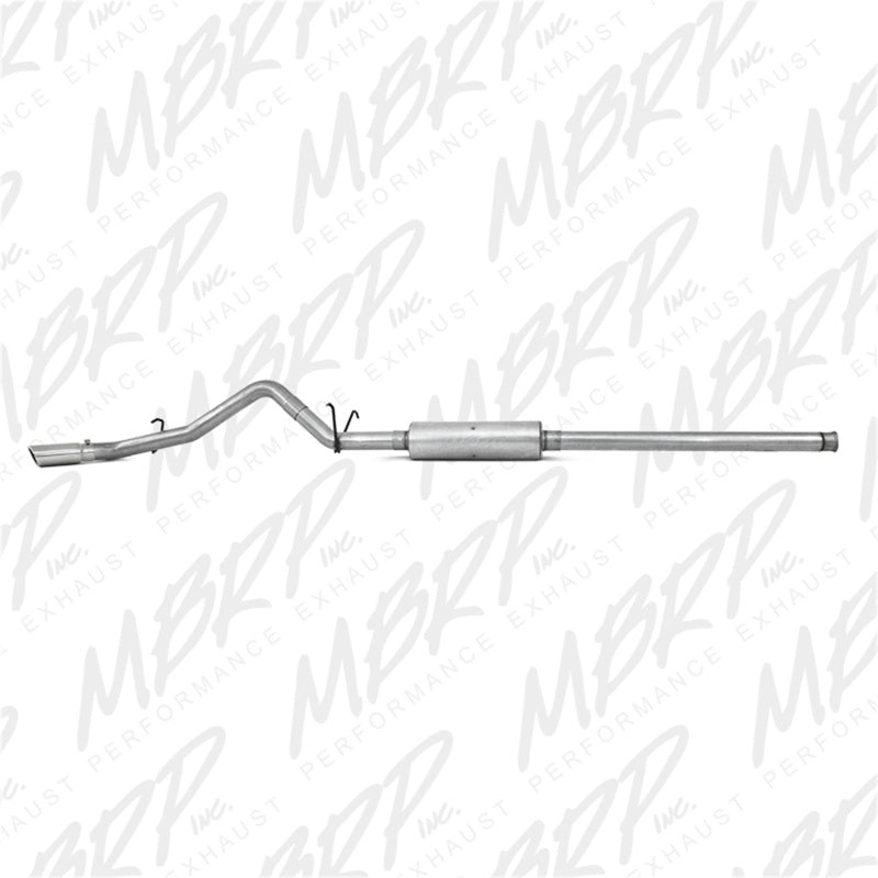 MBRP 14 Chevy/GMC 1500 Silverado/Sierra 4.3L V6/5.3L V8 Single Side Exit AL 3in Cat Back Exhaust - S5080AL