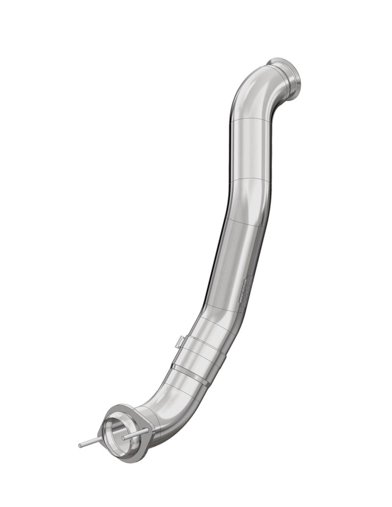 MBRP 08-10 Ford 6.4L Powerstroke 4in Turbo Down-Pipe Aluminized - FALCA455