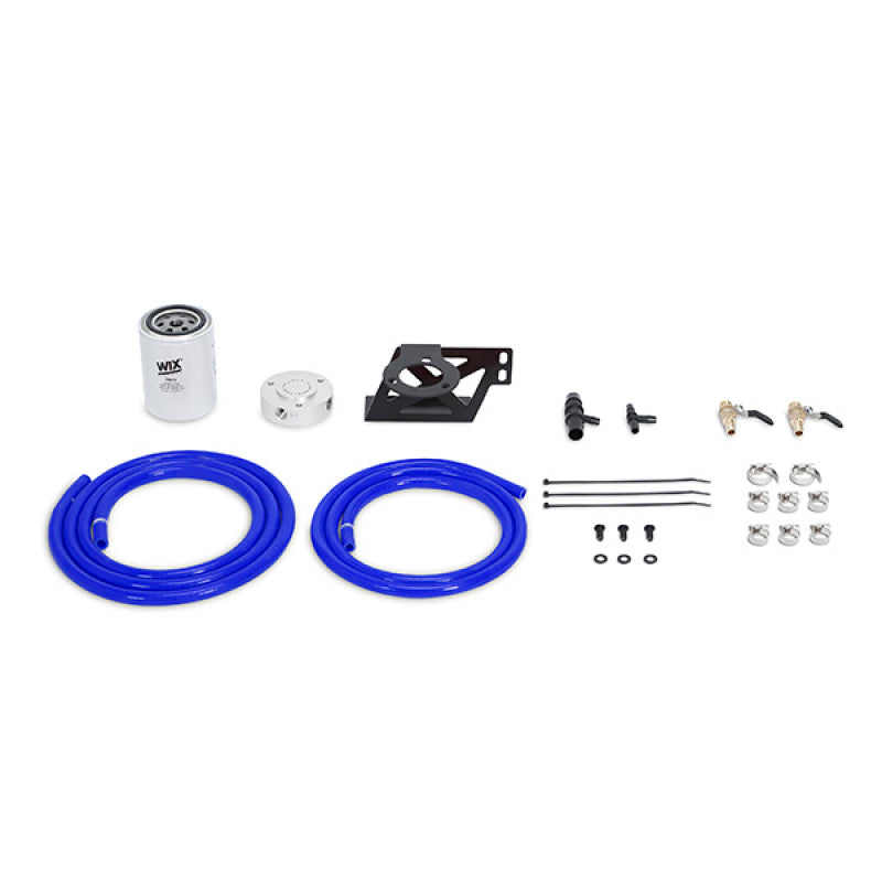 Mishimoto 08-10 Ford 6.4L Powerstroke Coolant Filtration Kit - Blue - MMCFK-F2D-08BL