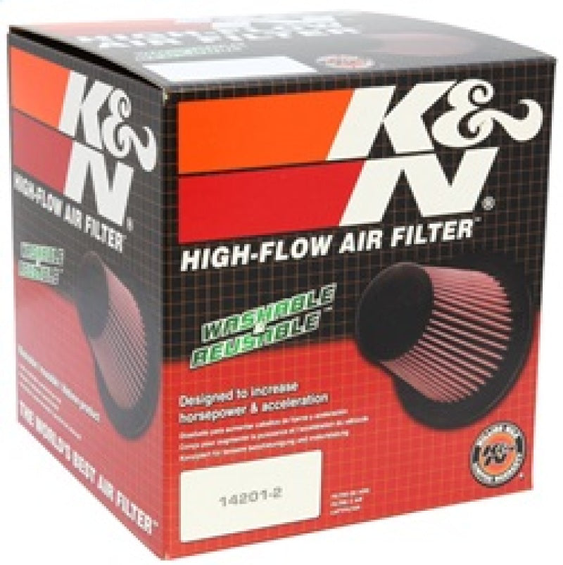 K&amp;N Universal Clamp-On Air Filter 6in FLG / 7-1/2in B / 4-1/2in T / 5in H