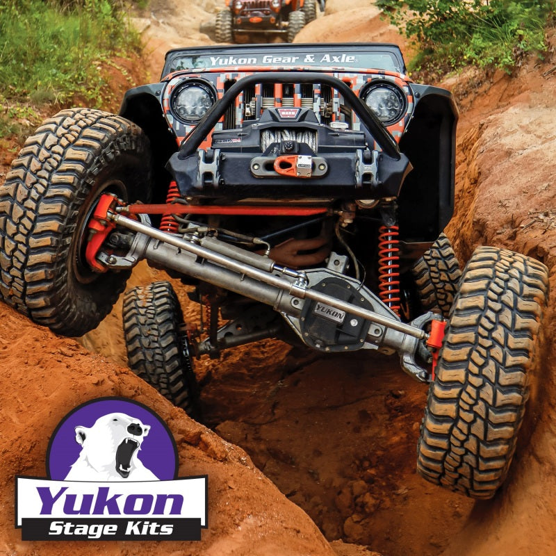 Yukon Stage 2 Jeep JL/JT Re-Gear Kit w/Covers &amp; D44 Front &amp; Rear in a 5.13 Ratio