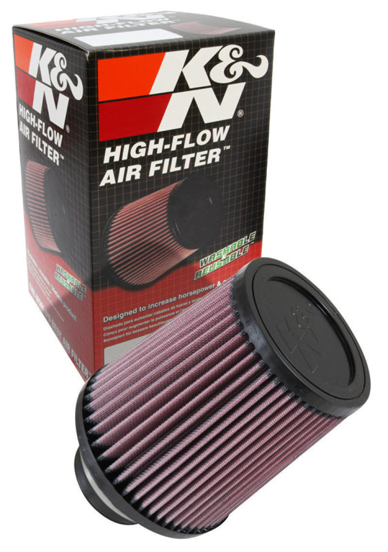 K&amp;N Filter Universal Rubber Filter 2 3/4 inch Flange 6 inch Base 5 inch Top 6 1/2 inch Height