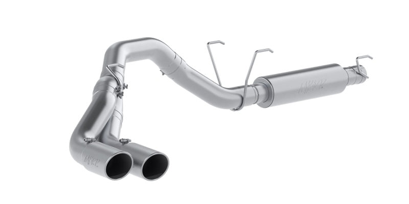 MBRP 14-16 Ram 2500/3500 6.4L 4in AL Single Side Dual Outlet Cat Back Exhaust - S5150AL