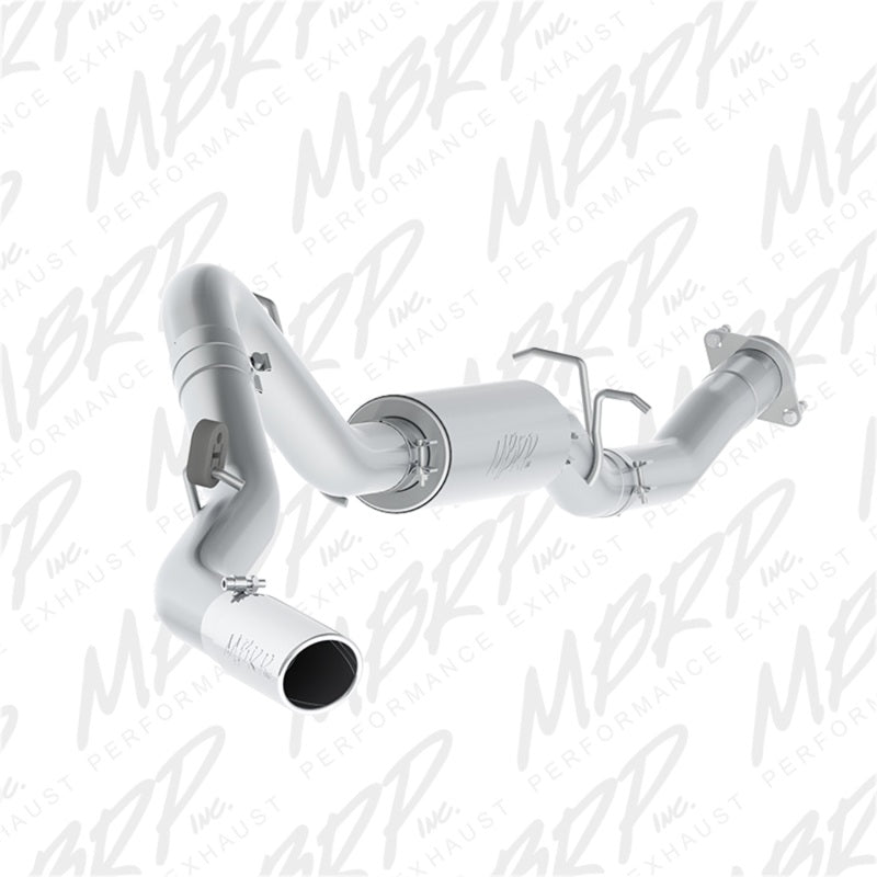 MBRP 07-10 Chevy/GMC 2500HD PU 6.0L V8 3.5in Single Side Exit T409 Cat Back Perf Exhaust - S5078409