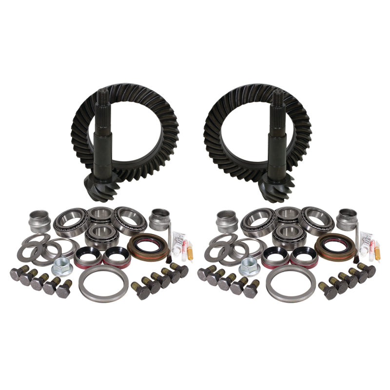 Yukon Gear &amp; Install Kit Package For Jeep JK Rubicon in a 4.88 Ratio