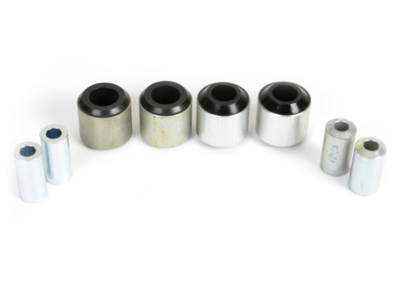 Whiteline Plus BMW 05+ 1 Ser/3/05-10/11 3 Ser Front Control Arm - Upper Inner &amp; Outer Bushing Kit - W63403